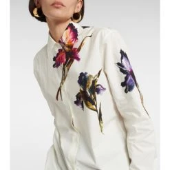 Dries Van Noten Floral Cotton Shirt -Dries Van Noten Shop unnamed file 154