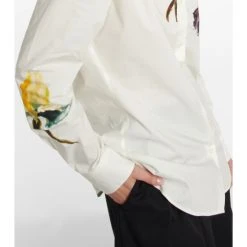 Dries Van Noten Floral Cotton Shirt -Dries Van Noten Shop unnamed file 155