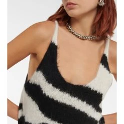 Dries Van Noten Alpaca Wool-blend Minidress -Dries Van Noten Shop unnamed file 163