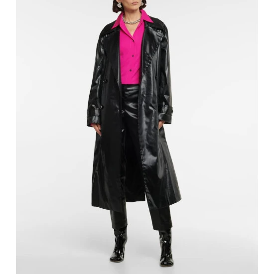 unnamed-file-167.jpg Dries Van Noten Faux Leather Trench Coat -Dries Van Noten Shop unnamed file 167