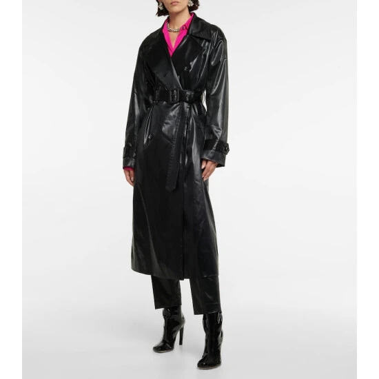 unnamed-file-170.jpg Dries Van Noten Faux Leather Trench Coat -Dries Van Noten Shop unnamed file 170