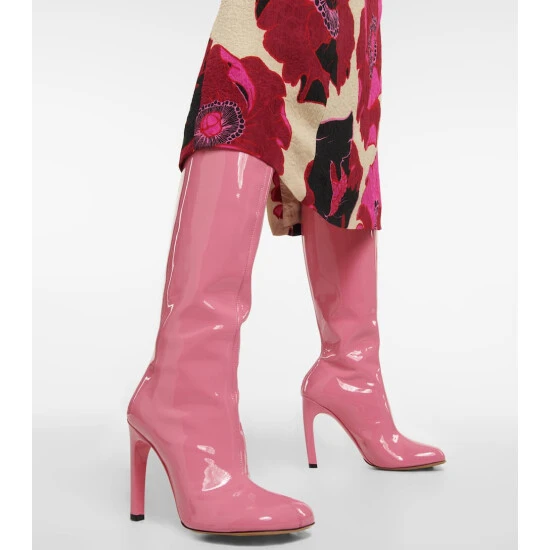 unnamed-file-192.jpg Dries Van Noten Patent Leather Knee-high Boots -Dries Van Noten Shop unnamed file 192