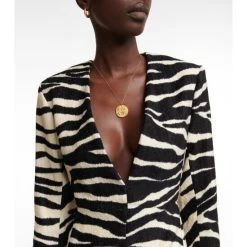 Dries Van Noten Zebra-print Midi Dress 2 Dries Van Noten Zebra-print Midi Dress -Dries Van Noten Shop unnamed file 204