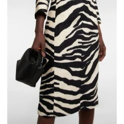 Dries Van Noten Zebra-print Midi Dress 3 Dries Van Noten Zebra-print Midi Dress -Dries Van Noten Shop unnamed file 205