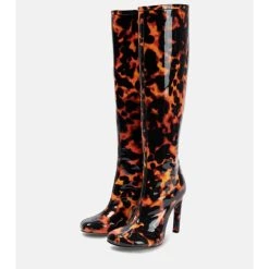Dries Van Noten Printed Leather Knee-high Boots -Dries Van Noten Shop unnamed file 219