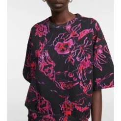Dries Van Noten Floral Cotton Jersey Sweatshirt 2 Dries Van Noten Floral Cotton Jersey Sweatshirt -Dries Van Noten Shop unnamed file 327