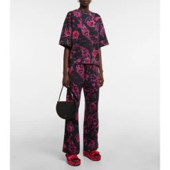 Dries Van Noten Printed Cotton Sweatpants