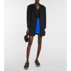 Dries Van Noten Pleated Miniskirt