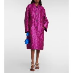 Dries Van Noten Printed Leather Mules