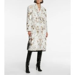 Dries Van Noten Brocade Coat