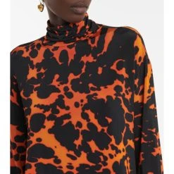 Dries Van Noten Printed Turtleneck Midi Dress 2 Dries Van Noten Printed Turtleneck Midi Dress -Dries Van Noten Shop unnamed file 434