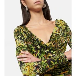 Dries Van Noten Floral Jersey Top -Dries Van Noten Shop unnamed file 461