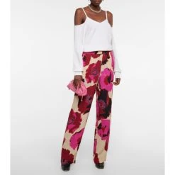 Dries Van Noten Off-shoulder Wool Sweater