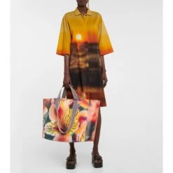 Dries Van Noten Floral PVC Tote Bag -Dries Van Noten Shop unnamed file 532