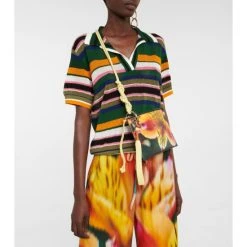 Dries Van Noten Printed Shoulder Bag