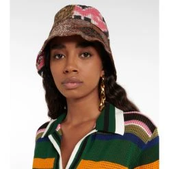 Dries Van Noten Patchwork Bucket Hat