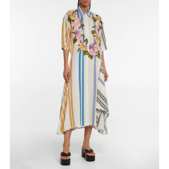 unnamed-file-681.jpg Dries Van Noten Floral Striped Shirt Dress -Dries Van Noten Shop unnamed file 681