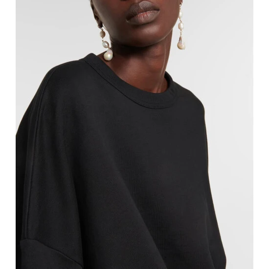 unnamed-file-741.jpg Dries Van Noten Ruched Cotton Jersey Sweatshirt -Dries Van Noten Shop unnamed file 741