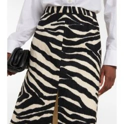 Dries Van Noten Zebra-printed Midi Skirt 2 Dries Van Noten Zebra-printed Midi Skirt -Dries Van Noten Shop unnamed file 751