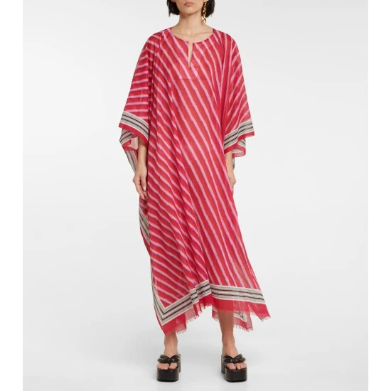 unnamed-file-752.jpg Dries Van Noten Striped Cotton Voile Kaftan -Dries Van Noten Shop unnamed file 752