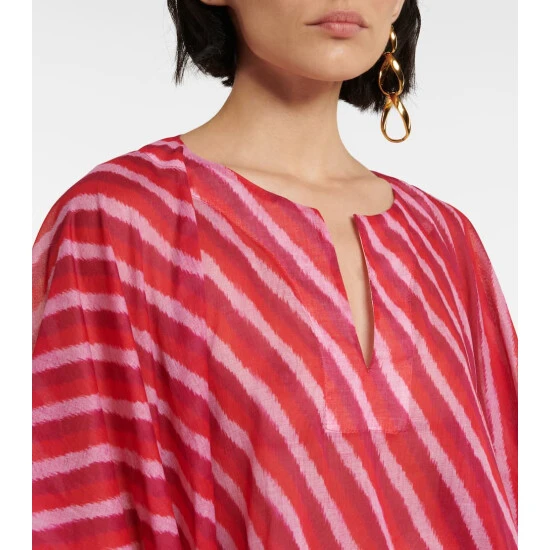 unnamed-file-754.jpg Dries Van Noten Striped Cotton Voile Kaftan -Dries Van Noten Shop unnamed file 754