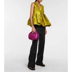 Dries Van Noten Leather Loafer Pumps