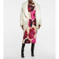 Dries Van Noten Cotton-blend Oversized Coat