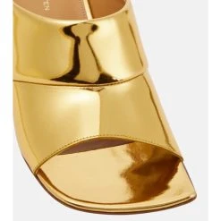 Dries Van Noten Metallic Leather Mules -Dries Van Noten Shop unnamed file 8