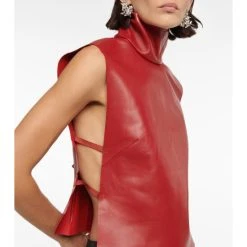 Dries Van Noten Leather Top -Dries Van Noten Shop unnamed file 817