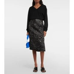 Dries Van Noten Patent Leather Mules